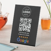 Aangepaste Zakelijke Review QR Code Logo Reclamebord Met Voetstuk (Insitu)