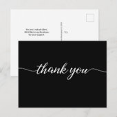 Aangepaste zakelijke sjabloon voor klantwaardering briefkaart (Voorkant / Achterkant)