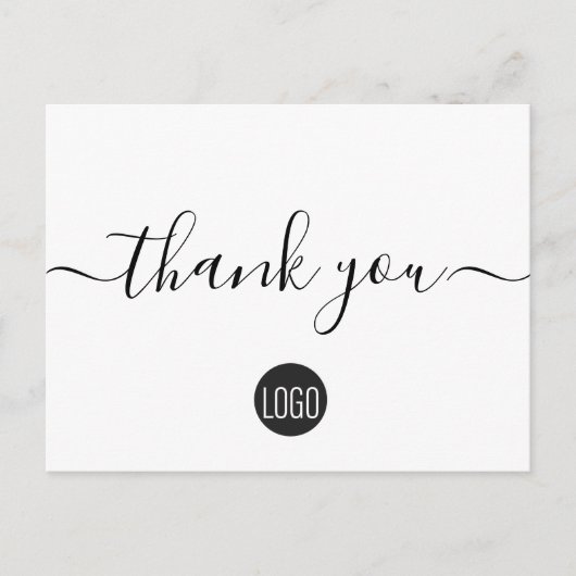 Aangepaste zakelijke sjabloon voor klantwaardering briefkaart (Voorkant)