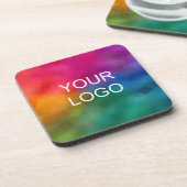 Aangepaste zakelijke Sjabloon voor zakelijke Logo Bier Onderzetter (Linkerzijde)