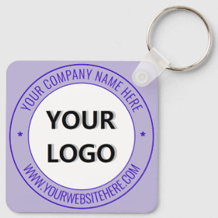 Aangepaste zakelijke Sleutelhanger voor Logo en te