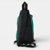 Aangepaste zakelijke slingbag met logo sling bag (Achterkant)