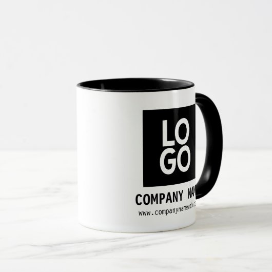 Aangepaste zakelijke speciale Logo Mok (Voorkant rechts)