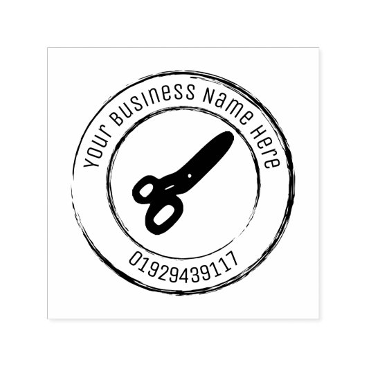 Aangepaste zakelijke stempel gepersonaliseerde zak (Design)