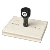 Aangepaste Zakelijke Stempel Jet Black Kleur Kanto (Stempel)