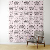 Aangepaste zakelijke Step and Repeat Logo Achtergr Wandkleed (In situ)