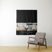 Aangepaste zakelijke tafelrenner banner onroerend  wandkleed (In situ)