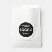 Aangepaste Zakelijke Tassen met Bedrijf Logo Laag Bedankzakje (Voorkant)