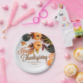 Aangepaste zakelijke Thanksgiving: prachtige Herfs Papieren Bordje (Feest)