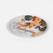 Aangepaste zakelijke Thanksgiving: prachtige Herfs Papieren Bordje (Gekanteld)