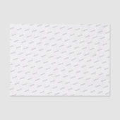 Aangepaste zakelijke verpakkingen tissuepapier (Voorkant)