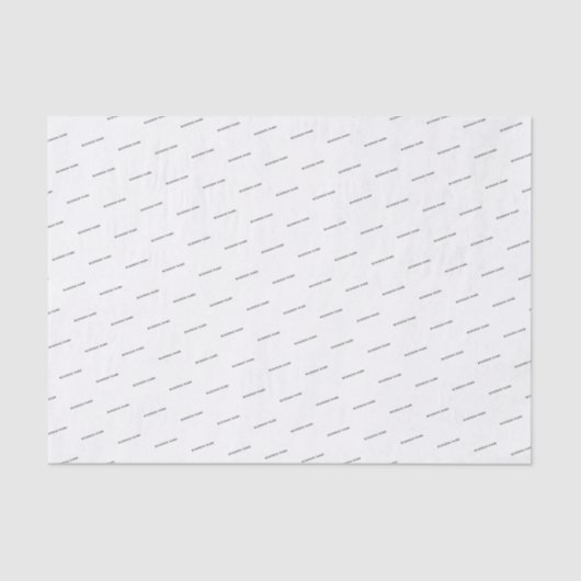 Aangepaste zakelijke verpakkingen tissuepapier (Voorkant)