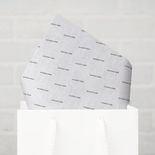 Aangepaste zakelijke verpakkingen tissuepapier