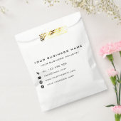 Aangepaste zakelijke voordelige service voor het b bedankzakje (Gezegeld)