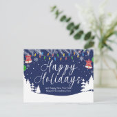 Aangepaste zakelijke vrolijke feestdagen Festive B (Staand voorkant)