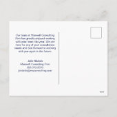 Aangepaste zakelijke vrolijke feestdagen Festive B (Achterkant)