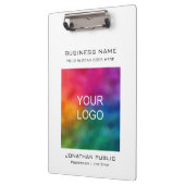 Aangepaste zakelijke zakelijke Logo Klembord (Links)