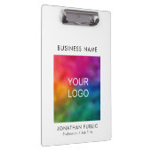 Aangepaste zakelijke zakelijke Logo van bedrijven Klembord (Rechts)