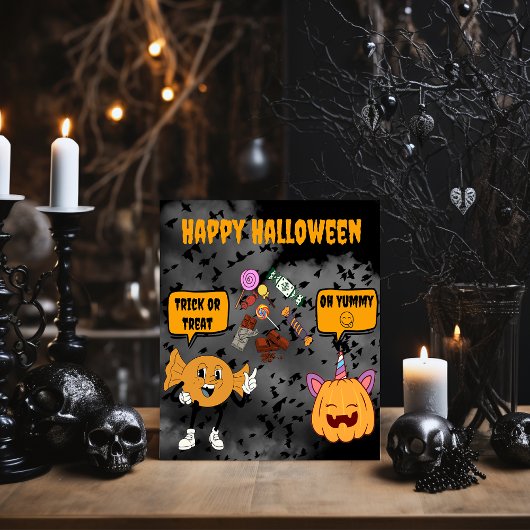 Aangepaste Zalig Halloween Kaart
