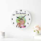 Aangepaste zalondog en bellen grote klok (Huis)