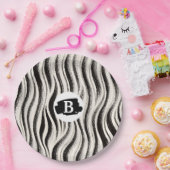 Aangepaste Zebra Paper Bord – gepersonaliseerd (Feest)