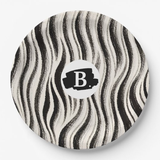 Aangepaste Zebra Paper Bord – gepersonaliseerd (Voorkant)
