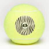 Aangepaste Zebra Stripe Tennisballen (Voorkant)
