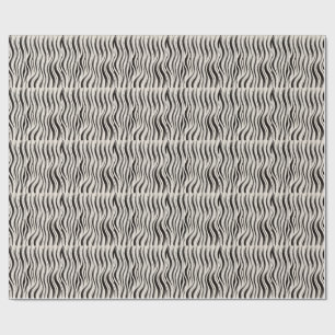 Aangepaste Zebra Stripe Wrapping Paper – gepersona Cadeaupapier