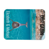 Aangepaste Zee dolfijnenmarkering voor cruisedeur Magneet (Horizontaal)