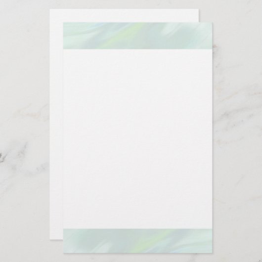 Aangepaste zee met overeenkomende objecten omdraai briefpapier (Voorkant / Achterkant)