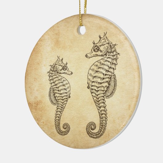 Aangepaste  zeebaars keramisch ornament (Links)