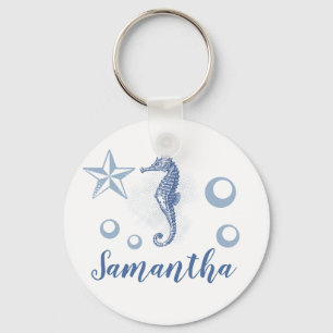 Aangepaste zeebaars Zee Sleutelhanger