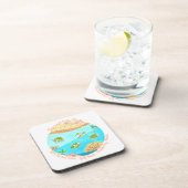 Aangepaste Zeeen voor tapijten Bier Onderzetter (Rechterzijde)