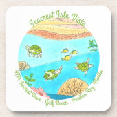 Aangepaste Zeeen voor tapijten Bier Onderzetter (Voorkant)