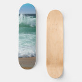 Aangepaste zeegezicht strand zee Zee golven Persoonlijk Skateboard (Voorkant)