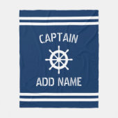 Aangepaste zeemachtsvaartuigen fleece deken (Voorkant)