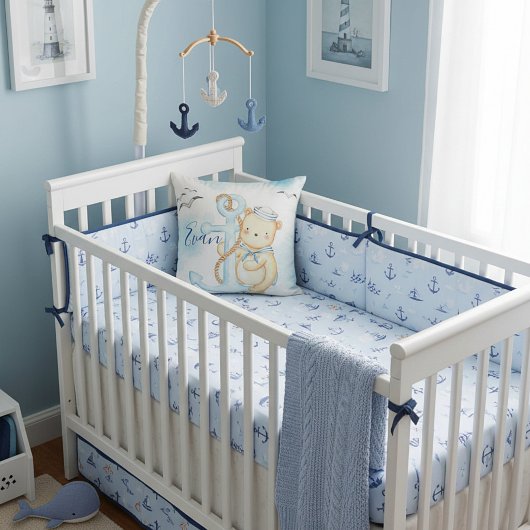 Aangepaste zeeman beer baby met naam kussen