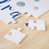 Aangepaste zeemeermin Jigzaag Puzzle Legpuzzel (Zijkant)