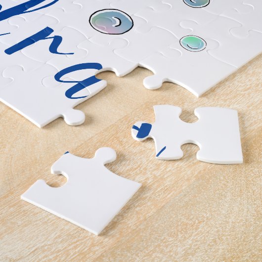 Aangepaste zeemeermin Jigzaag Puzzle Legpuzzel (Zijkant)