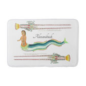 Aangepaste zeemeermin  kuststrook badmat (Voorkant)