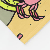 Aangepaste Zeemeermin onder de Zee Blanket Fleece Deken (Hoek)