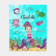 Aangepaste Zeemeermin onder de Zee Blanket