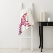 Aangepaste zeemeermin onder het Zee Tail Sherpa Deken (In situ)