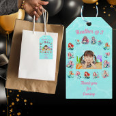 Aangepaste Zeemeerminnen Thema Meisje Verjaardag B Cadeaulabel