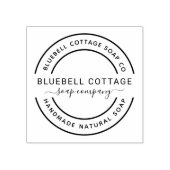 Aangepaste zeep bedrijf Rubber Stamp Rubberstempel (Afrduk)