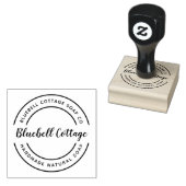 Aangepaste zeep zakelijke rubberen stempel (Gestempeld)