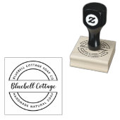 Aangepaste zeep zakelijke rubberen stempel (Gestempeld)