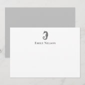 Aangepaste zeepenkaart notitiekaartje (Voorkant / Achterkant)