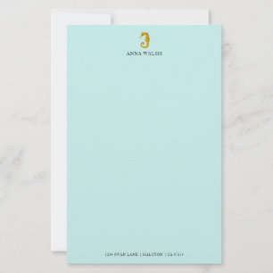 Aangepaste zeepijpfabriek briefpapier