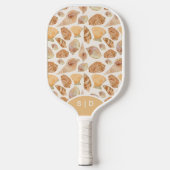 Aangepaste zeeschelpen en Ocean Sands Pickleball Paddle (Voorkant)